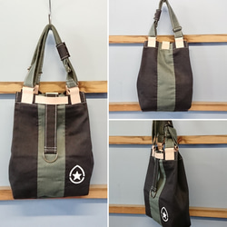 Gusset 2way Tote / トートバッグ 2枚目の画像