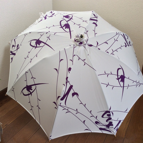 セール)花鳥風月草書日傘 傘・日傘 あーちゃんcreema 通販 11063202