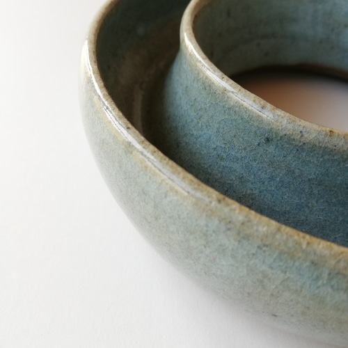 土灰釉掛分け 手作り花器 花器 壺 灰釉 *** VASE 一輪挿し・花瓶・花器 ひとつだけ 通販