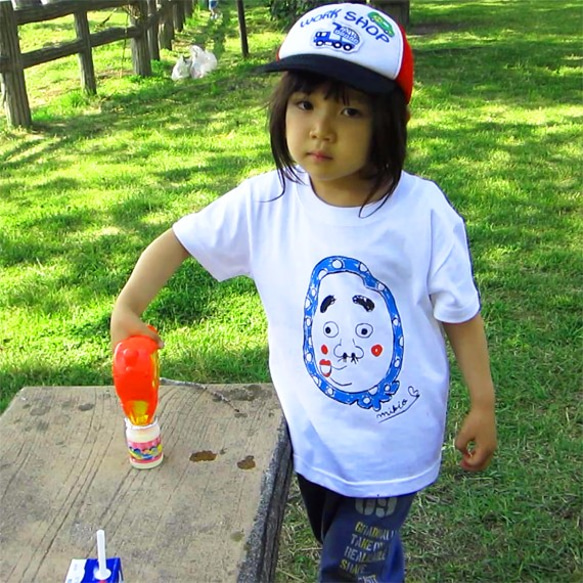 子供　服　100 110 120 130 140 150 160　 ひょっとこ キッズ 100 110 120 130 140 150 160 Tシャツ 子供服