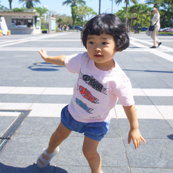 こいのぼりベビー 80 90 Ｔシャツ BabyPink ☆こどもの日 ♫初節句のお祝いに♫ 端午の節句☆ 5枚目の画像