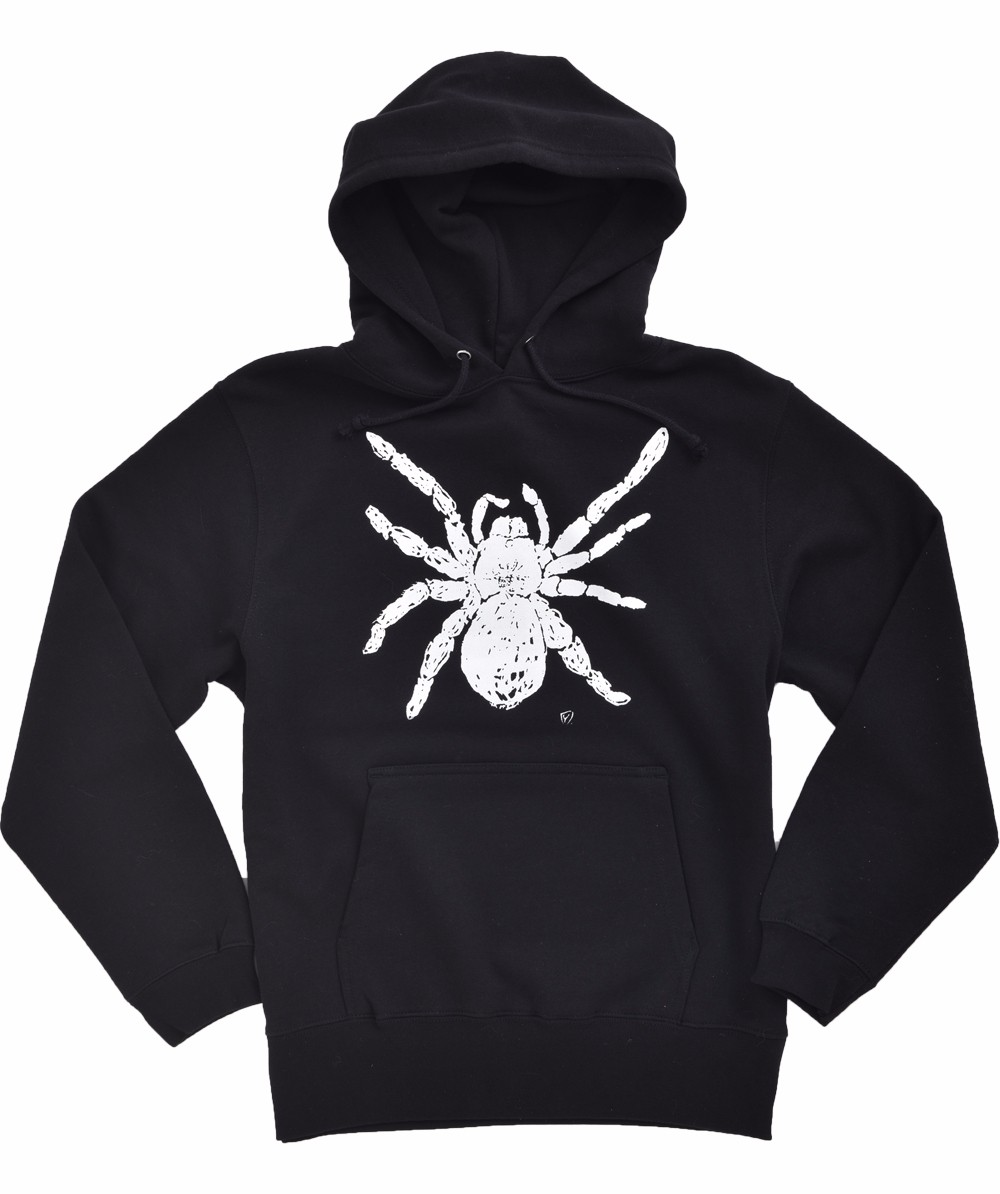 タランチュラパーカー 蜘蛛 スパイダー Black 【親子でリンクコーデもできます♪】