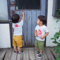 與爸爸搭配的服裝 3 件組☆彡刨冰男士和兒童嬰兒 T 卹☆父親節禮物☆超值套裝折扣☆ 第5張的照片