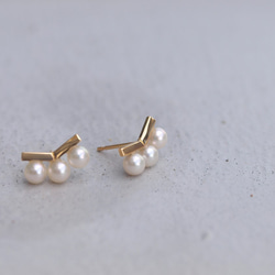 Pearl pierced earring 1枚目の画像