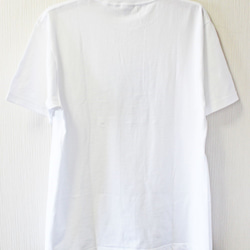 藍染め半袖　綿Tシャツ メンズ　ユニセックス　XL（AT-50） 5枚目の画像