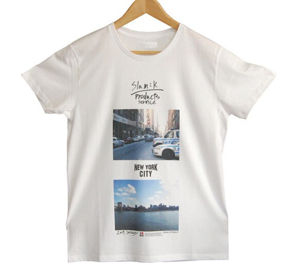 NYCフォトプリントSKT-S13 Mサイズ Tシャツ slamk 通販 4444120