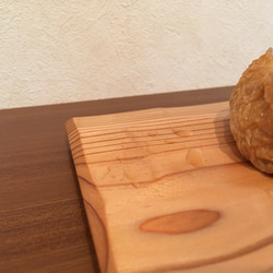 スギのハツリ板 マルチプレート 3枚目の画像