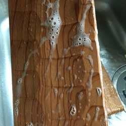 スギのハツリ板 マルチプレート 4枚目の画像