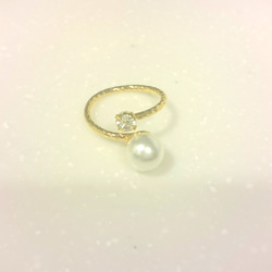 pearl ring 5枚目の画像