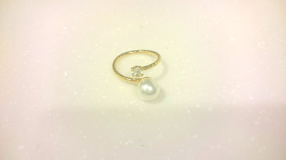 pearl ring 5枚目の画像