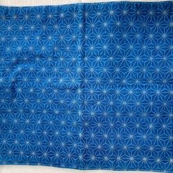 藍染  リーディングマット  Reading Mat ～ Indigo hemp 麻 5枚目の画像