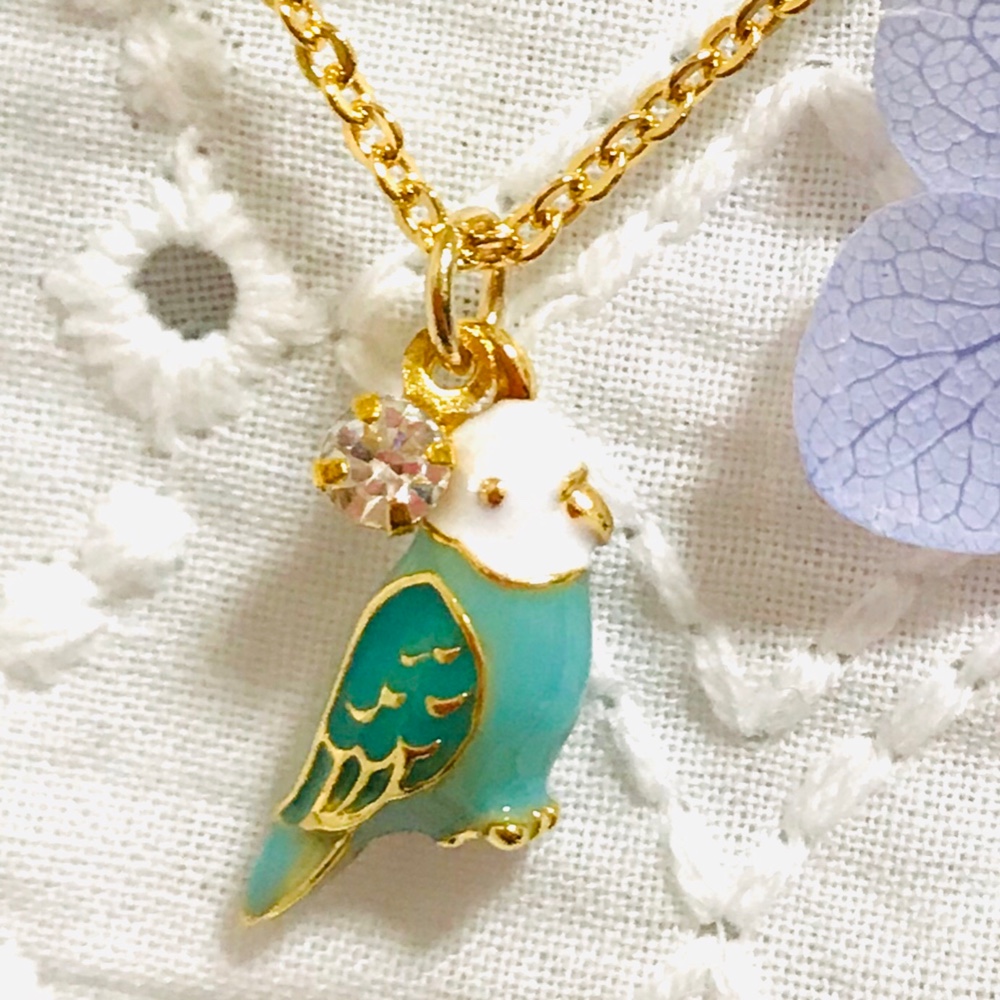 BABY　青い鳥　鳥かご　ネックレス　希少　当時品