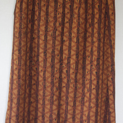 送料込 リメイク用ベルリンの古着屋さんのスカート ブラウン系チェック 4枚目の画像