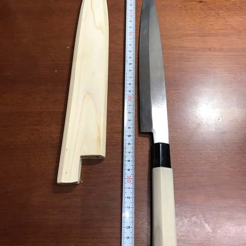 三徳包丁 銘:貞道 注文品包丁銘:貞道