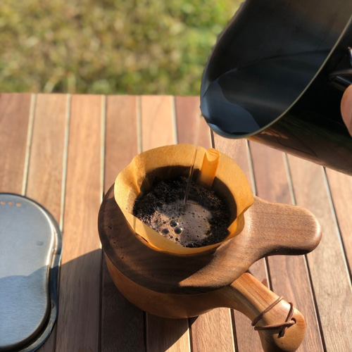 折りたたみ式ソロテーブル Prototype ウォールナット材 キャンプ