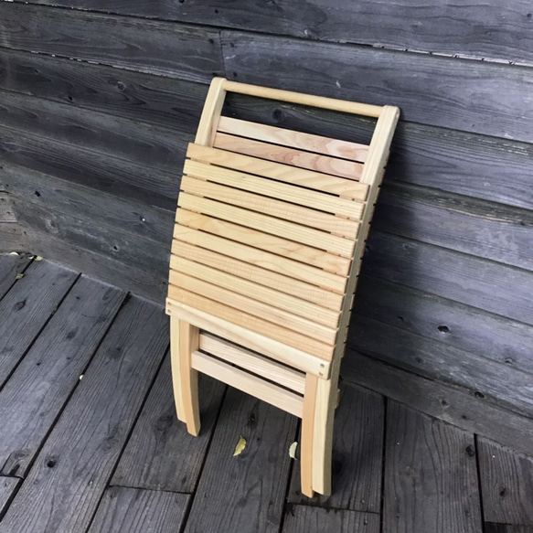 TAKIBI CHAIR 　タキビチェア　ホワイトアッシュ　キャンプ　アウトドア 6枚目の画像