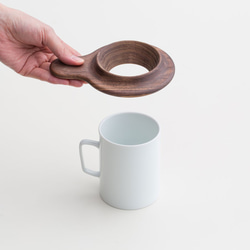 ウォールナット材ククサ 木のマグカップ ククサ KUKSA03 ウォールナット材 キャンプ
