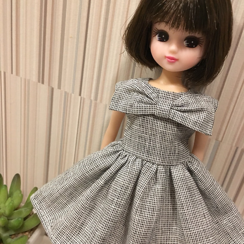 リカちゃん 胸元ビッグリボンワンピ その他人形 tomoaj 通販 4528898