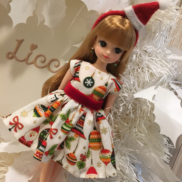 リカちゃん クリスマス ver.1 2枚目の画像