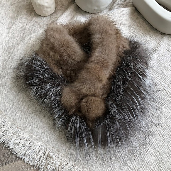 new antique fur ¶ ロシアンセーブル＆シルバーフォックス
