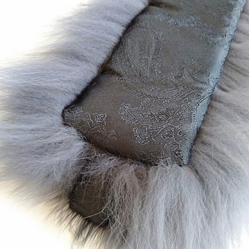 new antique fur ¶ ダークグレーフォックスマグネット留め new antique fur ¶ ダークグレーフォックスマグネット留め