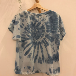 Jesus surfing T shirt "indigo" 3枚目の画像