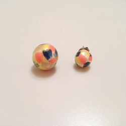 LOLLIPOP　pierce　【ORANGE×YELLOW×NAVY】 2枚目の画像