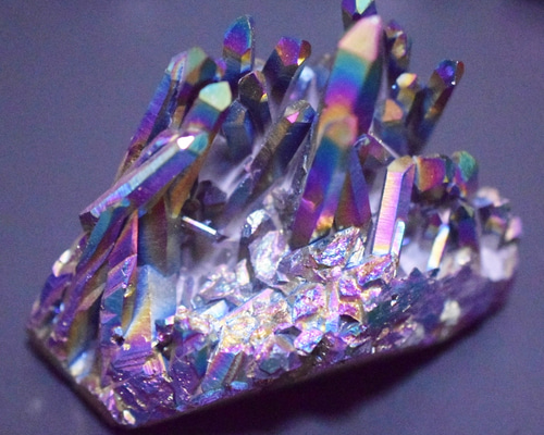 オ―ロラクリスタル クラスタ― オーロラクォーツ クラスター 水晶 クォーツ 鉱物 浄化 パワー