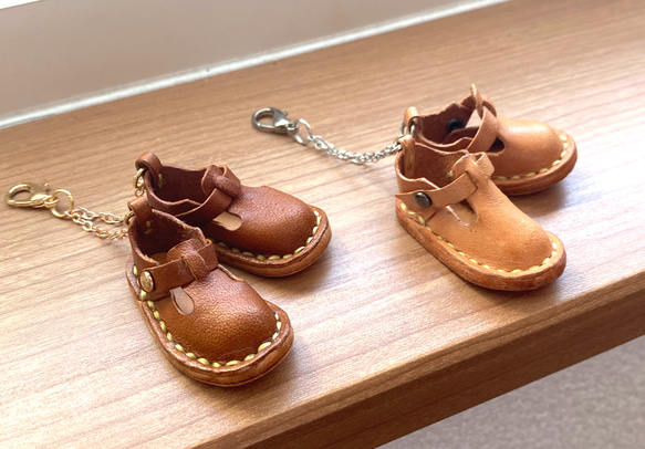 ミニチュアレザーシューズ 携帯ストラップ 革工房 Carpe diem 通販
