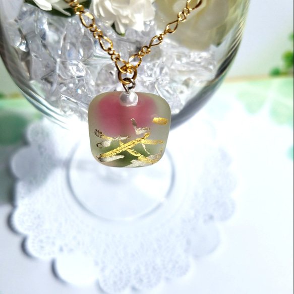 ❀✿春色Necklace「木の芽時」❀✿ 4枚目の画像