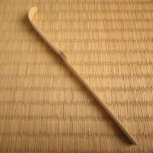 茶杓　竹峰　シミ竹 ❤ 茶杓 竹峰 シミ竹