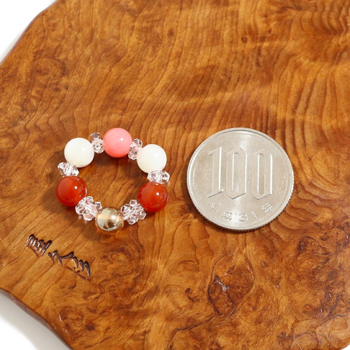 あなたを守る♡想いの招きリング☆ 大殺界 厄払い 運気アップ 天然石