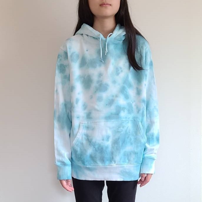 タイダイ染め　 スウェット プルオーバー パーカー
