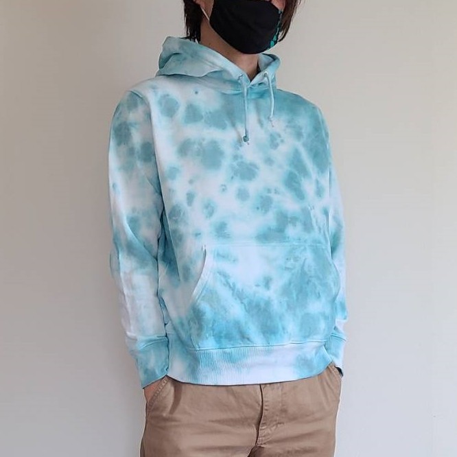 タイダイ染め　 スウェット プルオーバー パーカー