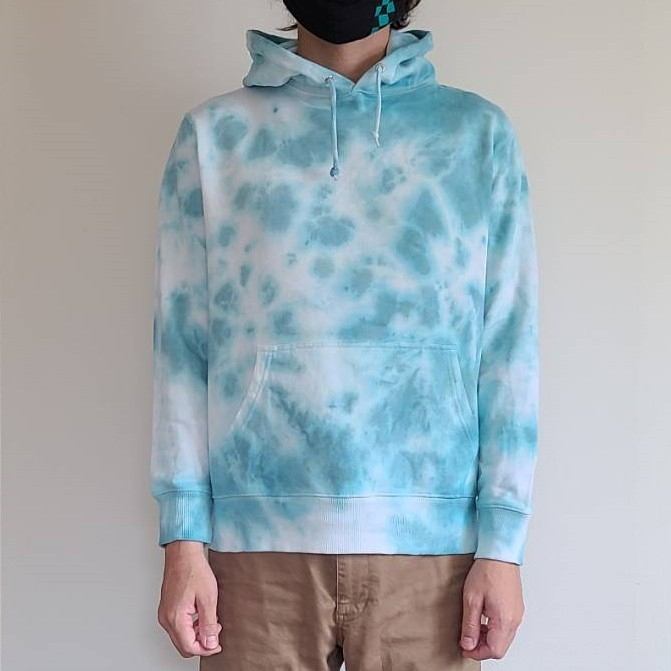 タイダイ染め　 スウェット プルオーバー パーカー