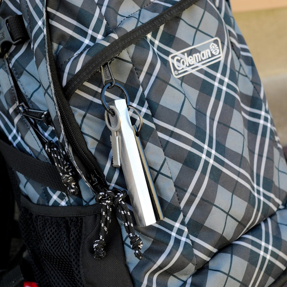 【現代版火打ち石】マグネシウムキーホルダー Magnesium FIRE starter 防災用品にも◎ 2枚目の画像