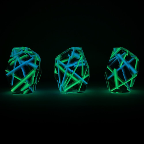 蓄光石Vol.4「エレクトリカル」Phosphorescence Epoxite