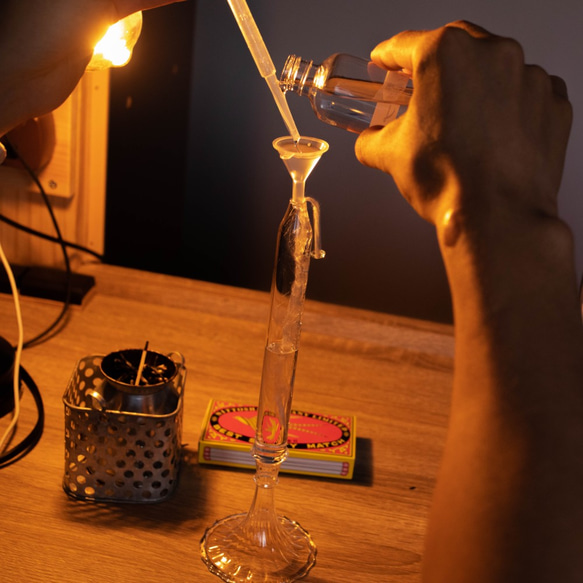 液体燃料キャンドル Liquid fuel candle 5枚目の画像