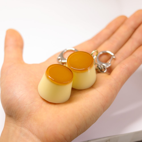 プリンのキーホルダー (ニケルさんちのプリン) Pudding keychain