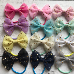 【送料込500円♡】ふわふわチュール マーメイドリボン ヘアゴム 0_2c80bf416d1122f304628e717215