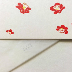 【巴黎紅花 Paris, Red Blossom 】｜卡片／明信片 凸版印刷 第3張的照片