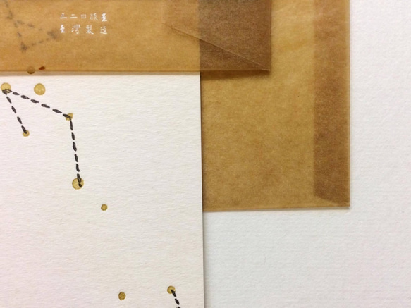 [スター京都、スター] |カード/はがき活版印刷 3枚目の画像