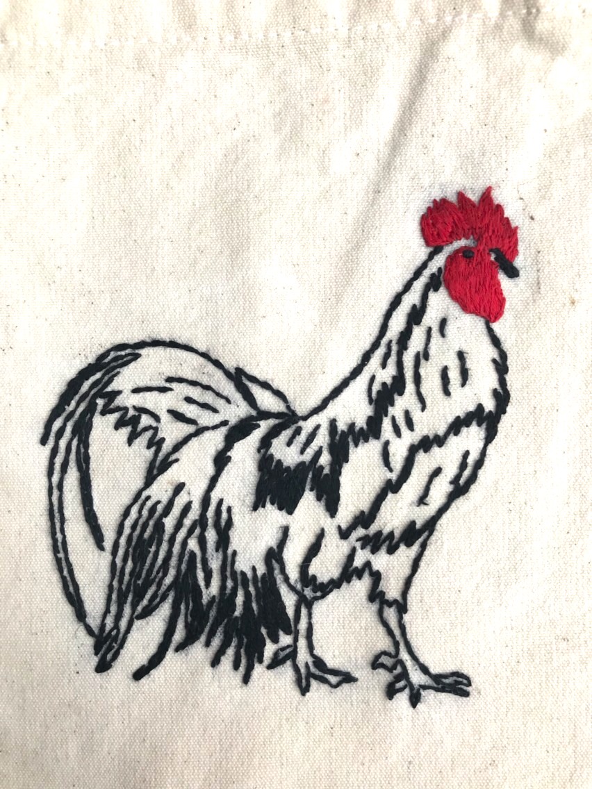 白色レグホンのトート