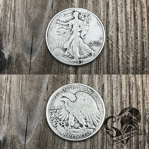 AMERICA ウォーキングリバティ イーグル銀貨 1ドル マネークリップ AMERICA ウォーキングリバティ イーグル銀貨 1ドル マネークリップ