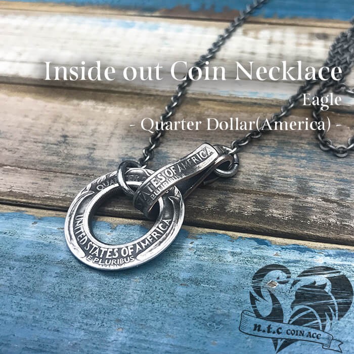 インサイドアウト コインネックレス Quarter