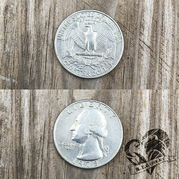カスタムコインリング Quarter -Eagle- (受注制作) 6枚目の画像