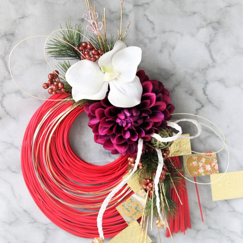 しめ縄飾り  2023  お正月  右側1点 しめ縄飾り 2023 お正月 右側1点 しめ縄飾り 2023 お正月 右側1点