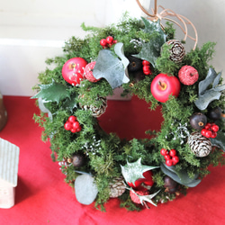 ⌘ クリスマスリース ⌘ 森のクリスマスリース e6066c9ad425a4a8e1be4f3a5bd982