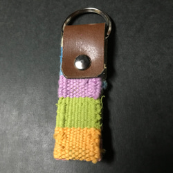 手織りのキーホルダー 1枚目の画像