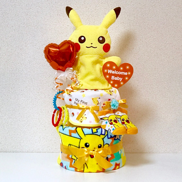 ピカチュウ ケーキ風ぬいぐるみ用ハンドメイド 1322919.jpg